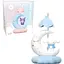 Дитяча настільна лампа Cinnamoroll на місяці блакитна (352D) - мініатюра 1