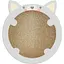 Дряпка Trixie для кошенят картонна у формі хом'яка з котячою м'ятою 31х2.5х32.5 см світло-сіра [CD] - мініатюра 1