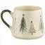 Чашка Ardesto Christmas New Year's кераміка 420 мл кремова (AR3086) - мініатюра 2