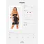 Сукня під зміїну шкіру Obsessive Vivianty dress чорна XS/S - мініатюра 7