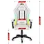Компьютерное кресло Hell's HC-1003 LED RGB White - миниатюра 8
