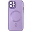 Чохол Epik TPU+Glass Sapphire Midnight with MagSafe для Apple iPhone 13 Pro 6.1 Бузковий/Lilac - мініатюра 1