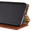 Шкіряний чохол-книжка Getman Cubic PU для Realme 11 4G Коричневий - мініатюра 6
