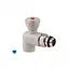 Кран кульовий радіаторний PPR Thermo Alliance 25х3/4 кутовий DSW432 - мініатюра 1