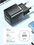 Зарядний пристрій Essager Camber 20W GaN Travel Phone Charger USB A + Type C EU Black (ECTAC-HMB01-P) - мініатюра 8