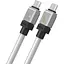 Кабель Baseus CoolPlay Series USB-C to USB-C 100W 2m White (AKW000302) [141251] - мініатюра 4