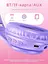 Беспроводные Bluetooth наушники Hoco Cat ears W42 с ушками и подсветкой Сиреневый - миниатюра 5