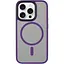 Чохол Epik TPU+PC Metal Buttons with MagSafe для Apple iPhone 16 Pro Max 6.9 Темно-Фіолетовий - мініатюра 2