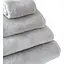 Рушник МВМ My Home Ніжність 70x140 см сіро-блакитний (BT-11 L GRAY/BLUE) - мініатюра 9