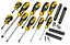 Отвертки 20 бит, SL, PH, Torx, H, 18 торцевых головок, сумка, набор 48шт Stanley hoz0014104 - миниатюра 1
