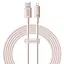 Кабель Baseus Habitat Series Fast Charging Cable USB to iP 2.4A 2m Wheat Pink - мініатюра 1