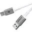 Кабель Proove Flex Metal USB-A to USB-C 2.4A 1m White (CCFM20001202) [130339] - мініатюра 2