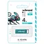 Flash Wibrand USB 2.0 Chameleon 4Gb Light blue - мініатюра 2