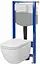 Комплект инсталляция Cersanit Aqua 50 QF + унитаз Cersanit Caspia с сиденьем duraplast Soft Close S701-803 - миниатюра 1