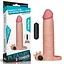 Насадка на пенис Lovetoy Pleasure X-Tender Flesh Add 3" 19.5см телесный - миниатюра 2