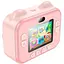 Детская цифровая фотокамера мгновенной печати с термопринтером Hoco 48 МП/ 800 мАч HOCO DV204 Dual-camera Розовый - миниатюра 1