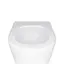 Унитаз подвесной Qtap Swan безободковый Ultra Quiet с сиденьем Soft-close QT16335179W, Белый - миниатюра 6