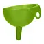 Лейка сливная воронка пластмассовая на банку Зеленый 84668 - миниатюра 7