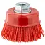 Щітка дротяна чашоподібна Sigma Ø75мм М14×2мм (нейлонова) (9014471) - мініатюра 1