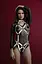 Сбруя боди Feral Feelings Body Harness, Белый - миниатюра 3