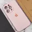 Чохол Epik Silicone Case Full Camera Protective (AA) для Apple iPhone 15 Pro (6.1) Рожевий/Chalk Pink - мініатюра 5