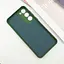 Чохол TPU GETMAN Liquid Silk Full Camera для Samsung Galaxy S23 Зелений / Dark green - мініатюра 3