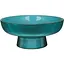 Ваза Viva Edge Green для фруктів на ніжці 20.5х9 см (B100062) - мініатюра 1