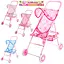 Коляска прогулочная 881 для куклы, корзина, колеса 4  шт, в пакете (6903117537015) Микс - миниатюра 1