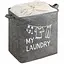 Кошик Idea Home My Laundry тканинний з кришкою 45x30x45 см (LY-01 квад. ткан. з/кр My Laundry) - мініатюра 1