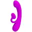 Вібратор-кролик Pretty Love Full Cover Silicone Sincere 17 см фіолетовий - мініатюра 1
