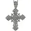 Срібний хрест Харківська ювелірна фабрика Лікі святихк. 3401-Б.Р - мініатюра 1