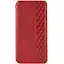 Шкіряний чохол-книжка GETMAN Cubic (PU) для Samsung Galaxy A24 4G Червоний - мініатюра 1
