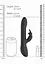Вибратор-кролик Vive Amoris, 23 см (черный) - миниатюра 6