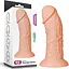 Реалістичний фалоімітатор на присосці LoveToy Realistic 24 см тілесний - мініатюра 1