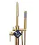 Змішувач для ванни Rea Mono brushed gold підлоговий REA-B2716 Золотий - мініатюра 4