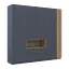 Шкаф для одежды с нишей и этажеркой Doros Дейл Графит/Дуб Эвок 4 ДСП 234х52х220 (42005158) - миниатюра 2