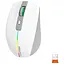 Комп'ютерна миша Mееtion BTM002 RGB 1000-1200-1600 dpi 6 кнопок USB 2.4G бездротова ігрова біла - мініатюра 3