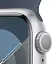 Смарт-часы Apple Watch Series 9 41mm Silver Aluminum Case with Storm Blue Sport Band -M/L (MR913QC/A) - миниатюра 3