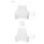 Спортивный топ с прозрачной вставкой Passion PS006 TOP white L - миниатюра 3
