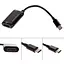Адаптер для виведення відео type C на HDMI перехідник HDTV 4К з кабелем 15 см - мініатюра 1