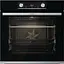 Духовой шкаф электрический Gorenje 77 л A дисплей ф-я без добавления жира черный - миниатюра 1