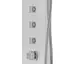 Душова панель Corsan Neo inox LED з термостатом S060TSLLED, Нержавіюча сталь - мініатюра 3
