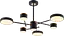Люстра светодиодная акриловая Sirius B X13287/6 BK+FGD - миниатюра 2