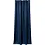 Штора Ardesto 150х270см, рогожка, 100% поліестер, синій темний (ART1020NA) - мініатюра 1