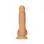 Фалоімітатор Addiction Dual Density Silicone Dildo Caramel 8″, присоска, діаметр 4,3 см, вібропуля - мініатюра 2