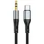 Аудіоадаптер Hoco UPA26 з USB Type-C на 3.5 мм mini-jack 1 м - мініатюра 1