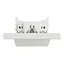 Розетка Schneider Electric ASFORA без заземлення подвійна біла (EPH9700121) - мініатюра 5