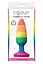 Анальная пробка Colours Pleasure Medium Plug Pride Edition 13.3 см (мульти) - миниатюра 2