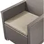 Комплект садових меблів Keter Emma 3 seater set стіл-скриня бежевий - мініатюра 6
