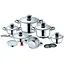 Набор кастрюль с крышками Z.P. Home ZPH-200, 16 предметов - миниатюра 1